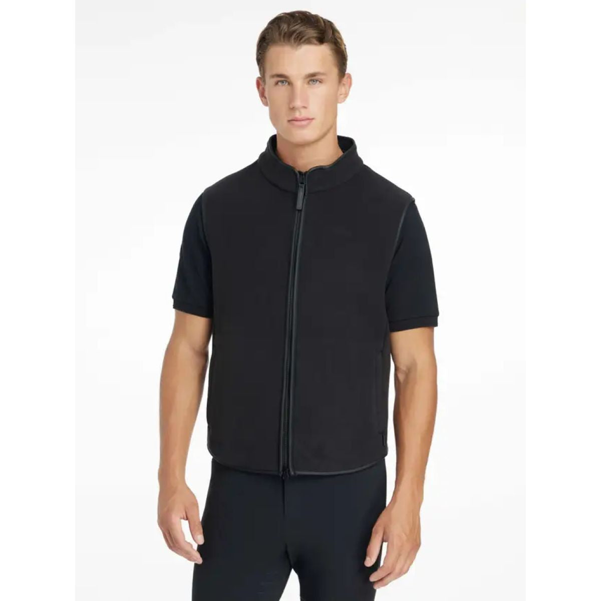 LeMieux Chaleco Fleece Hombres Negro