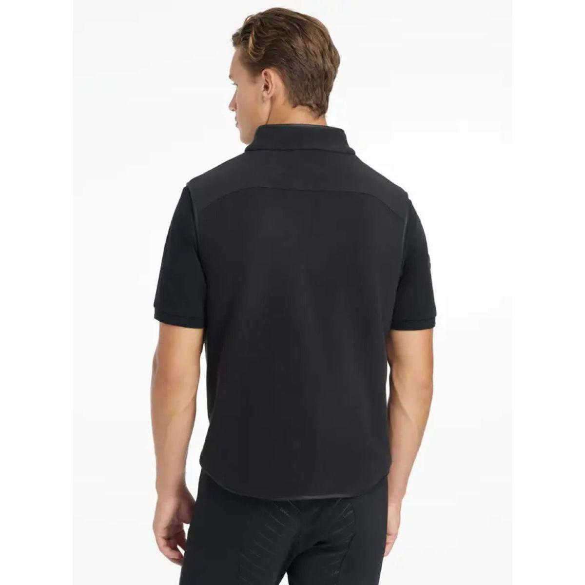 LeMieux Chaleco Fleece Hombres Negro