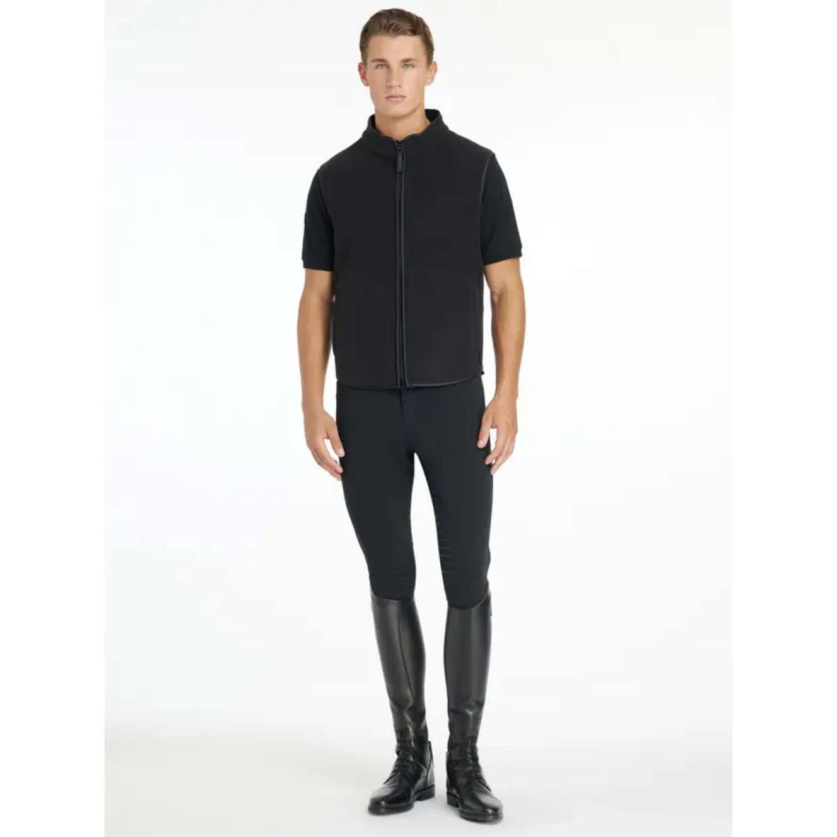 LeMieux Chaleco Fleece Hombres Negro