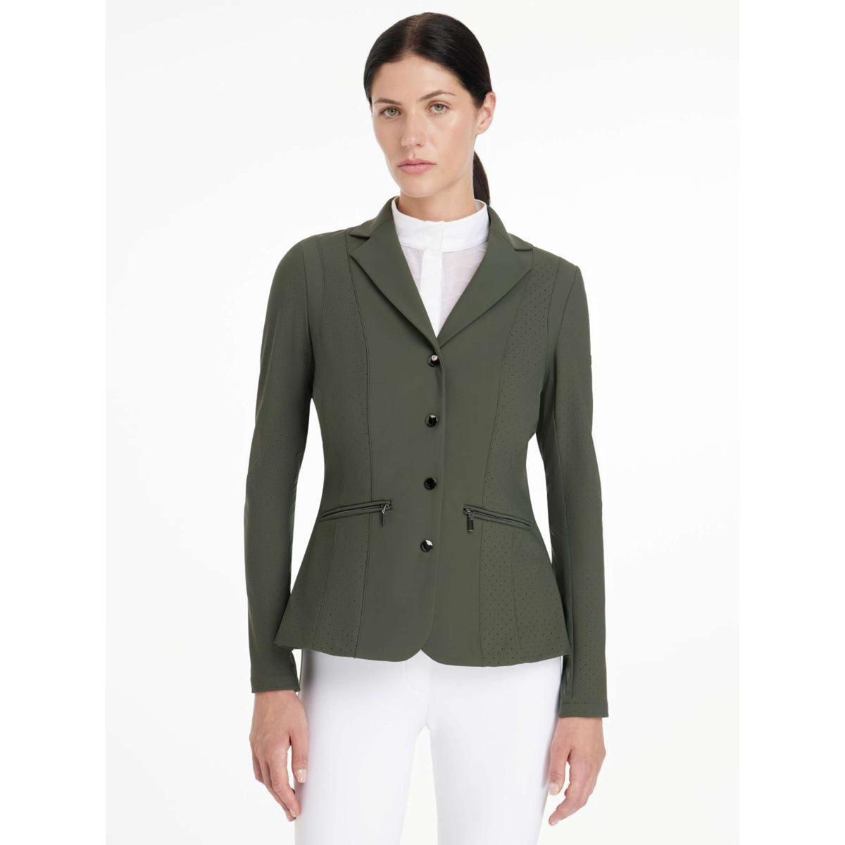 LeMieux Chaqueta de Competición Jessica Mesh Pine Green