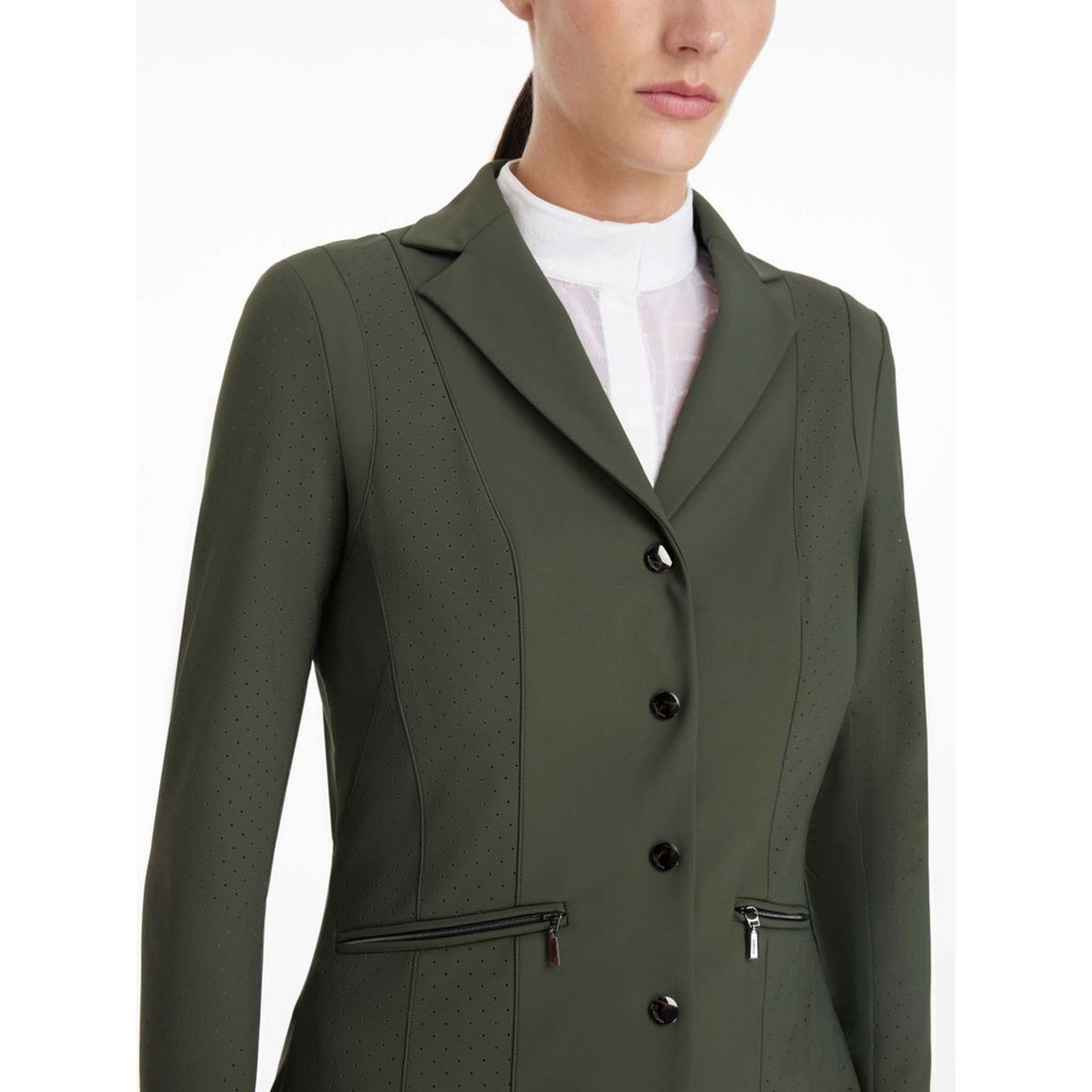 LeMieux Chaqueta de Competición Jessica Mesh Pine Green
