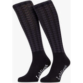 LeMieux Calcetines de Equitación Aspen Houndstooth