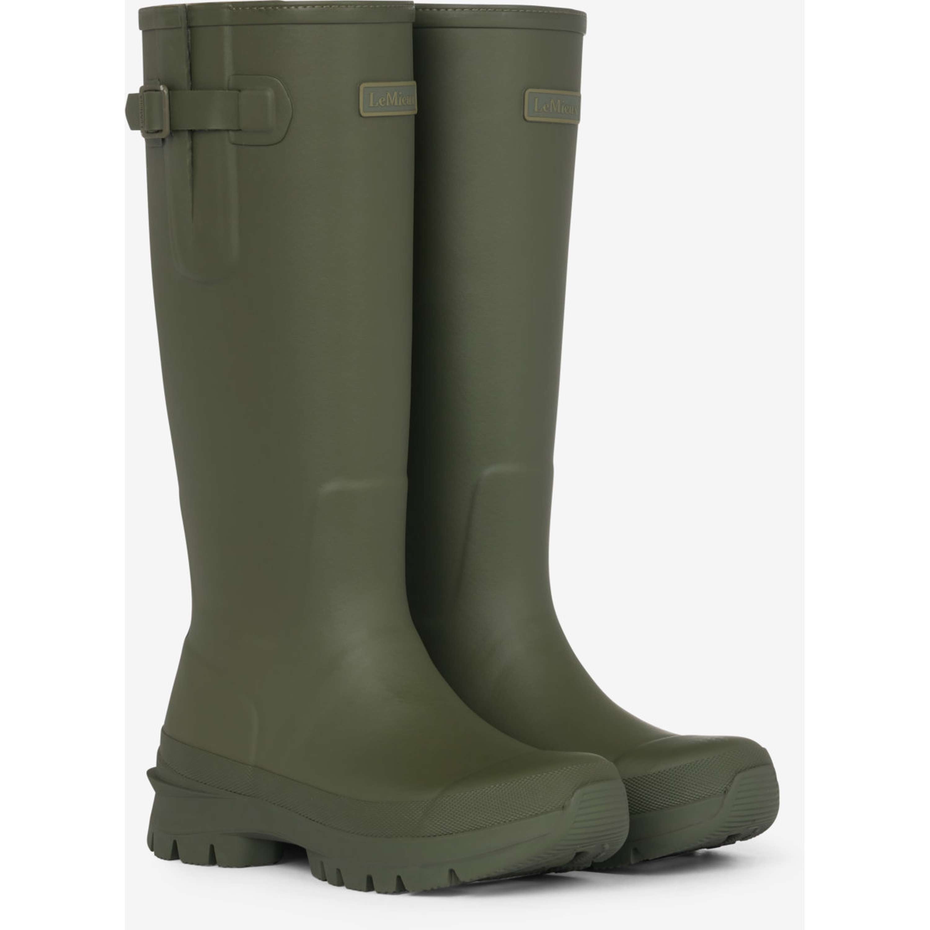 LeMieux Botas de lluvia Bramshaw Wellington Olive