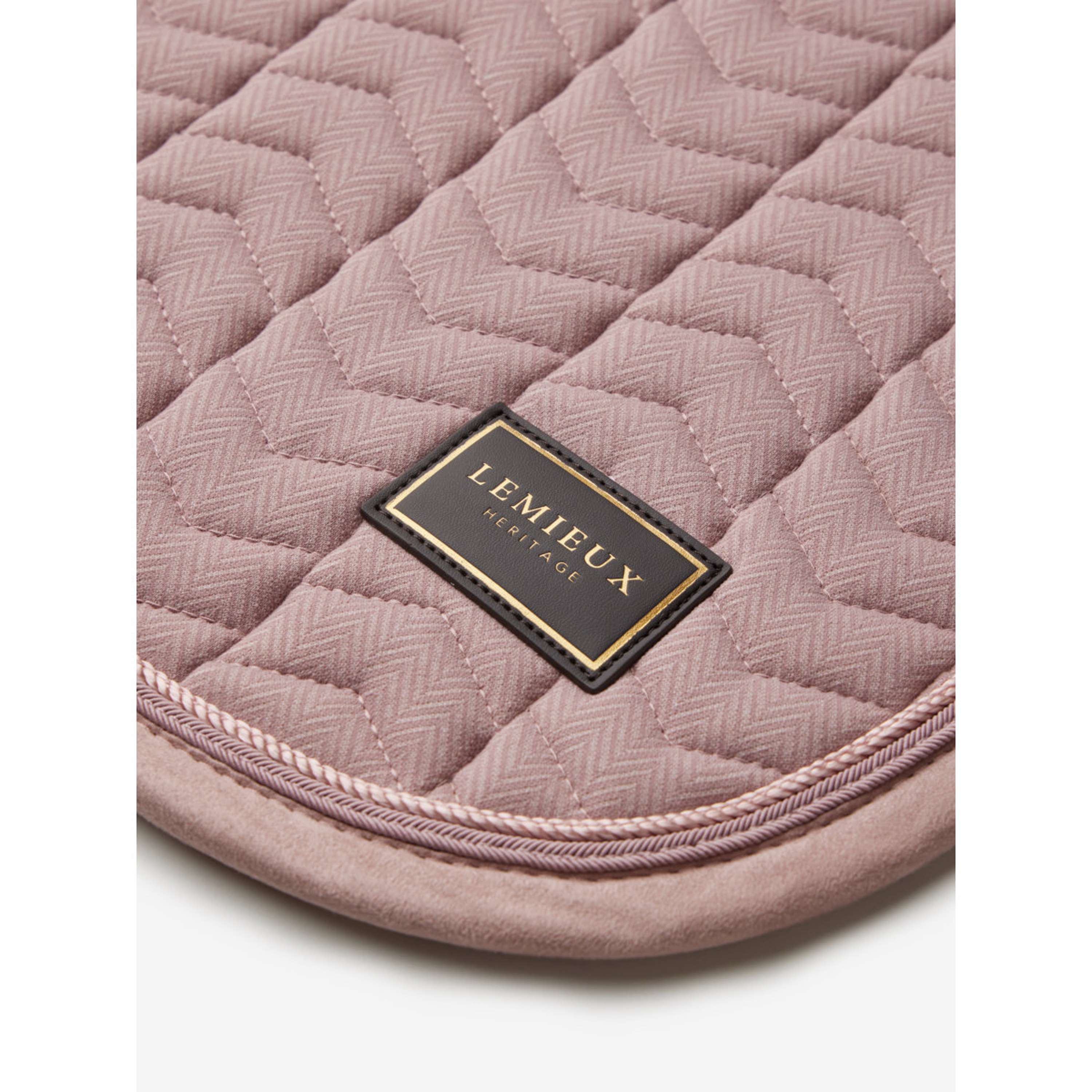 LeMieux Mantilla Heritage Herringbone Square Doma Clásica Wild Rose