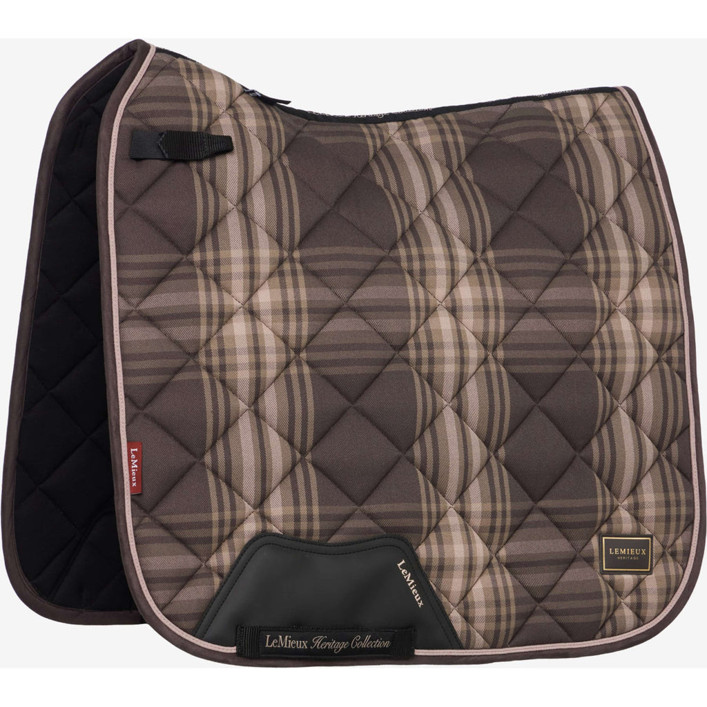 LeMieux Mantilla Heritage Check Square Doma Clásica Cocoa