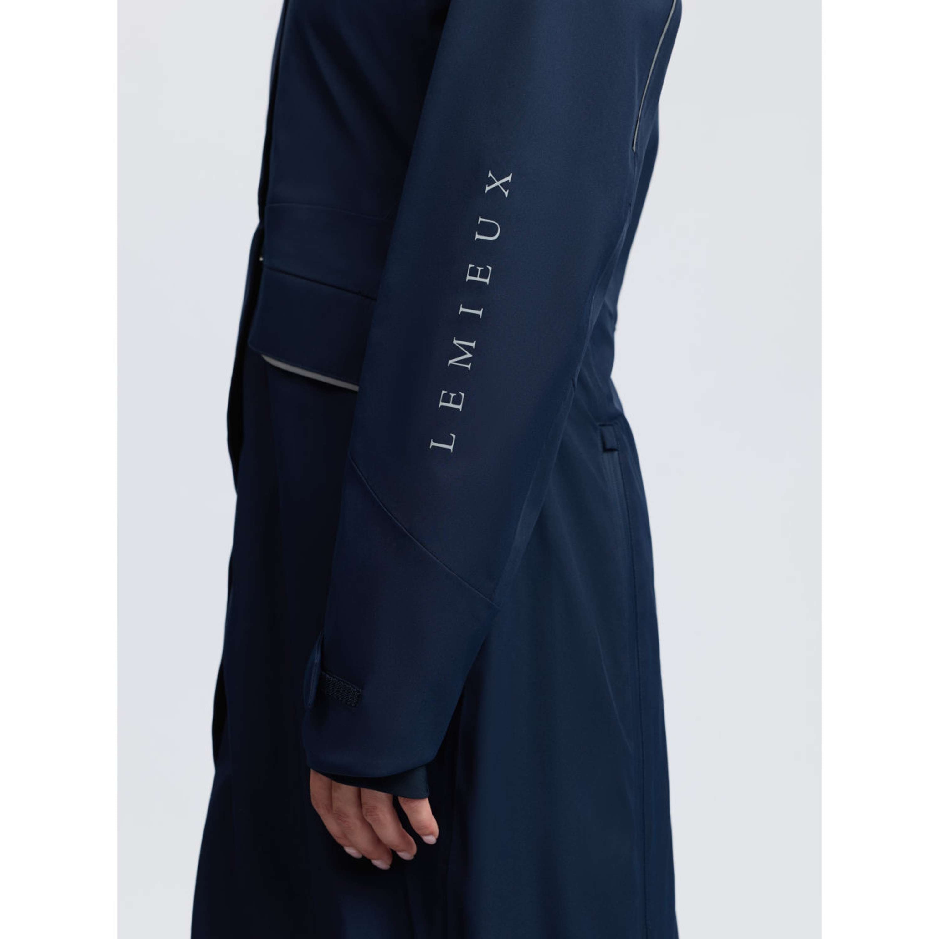LeMieux Abrigo Largo Stormwear Performance Riding Navy