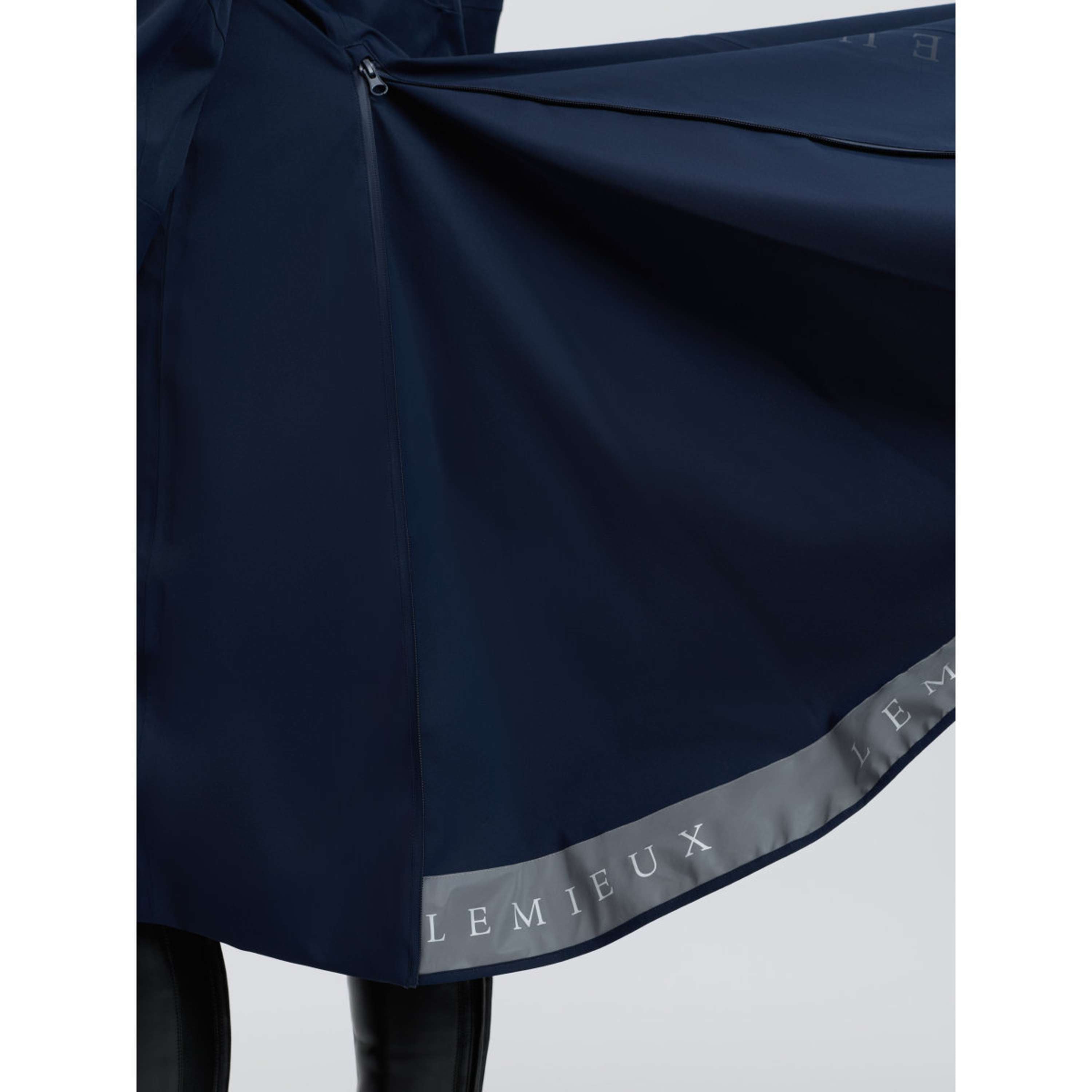 LeMieux Abrigo Largo Stormwear Performance Riding Navy