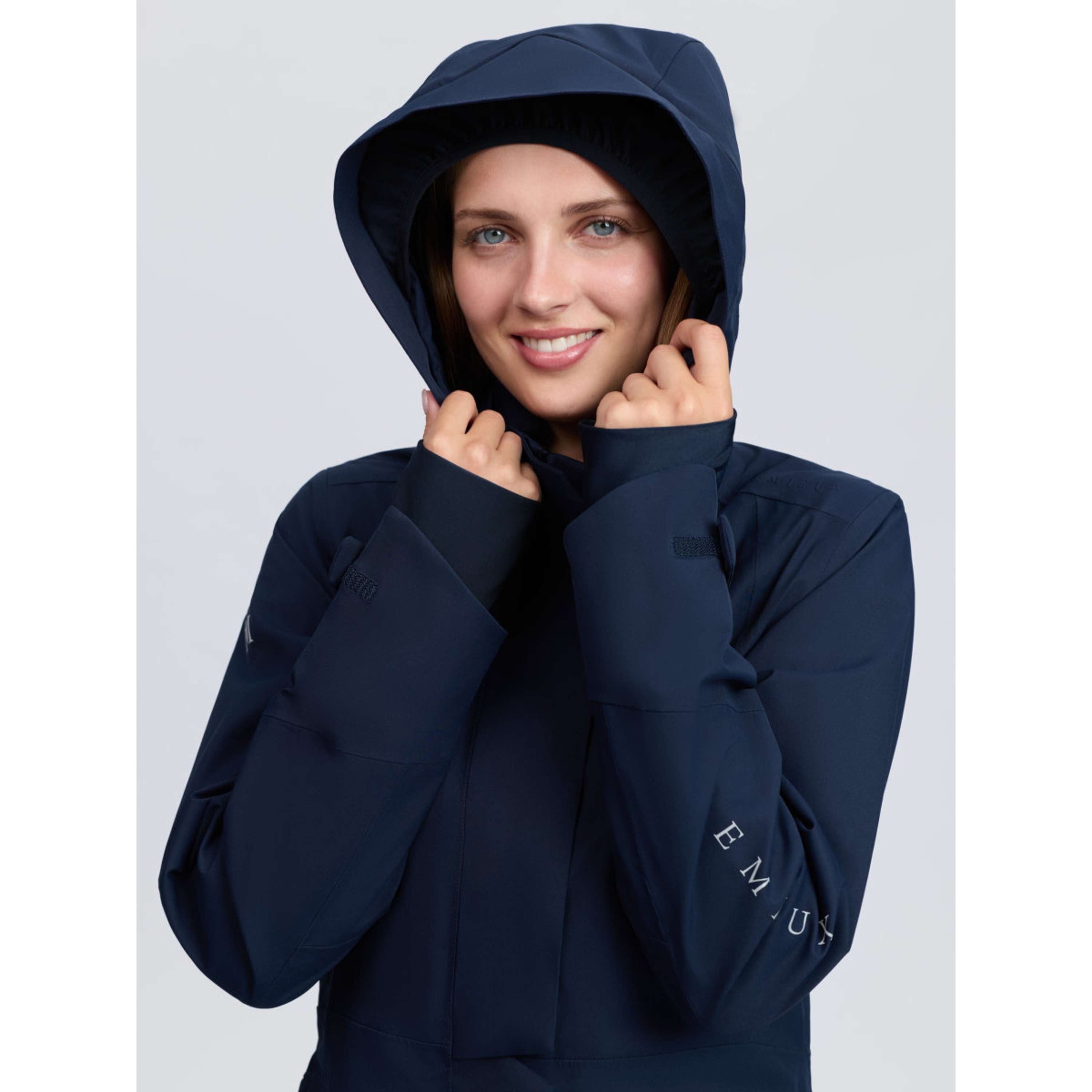 LeMieux Abrigo Largo Stormwear Performance Riding Navy