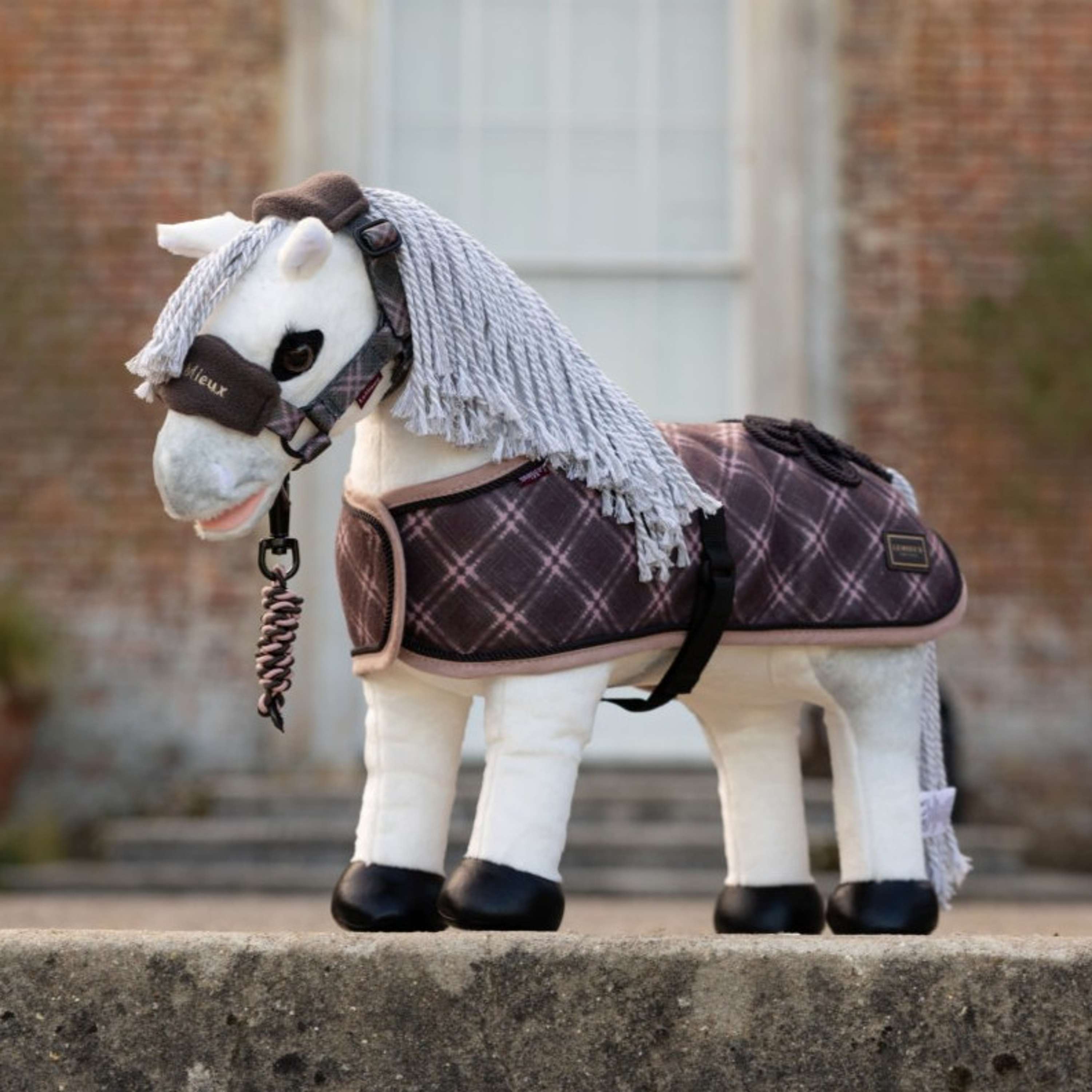 LeMieux Toy Pony Conjunto de Cabestro Heritage Cocoa