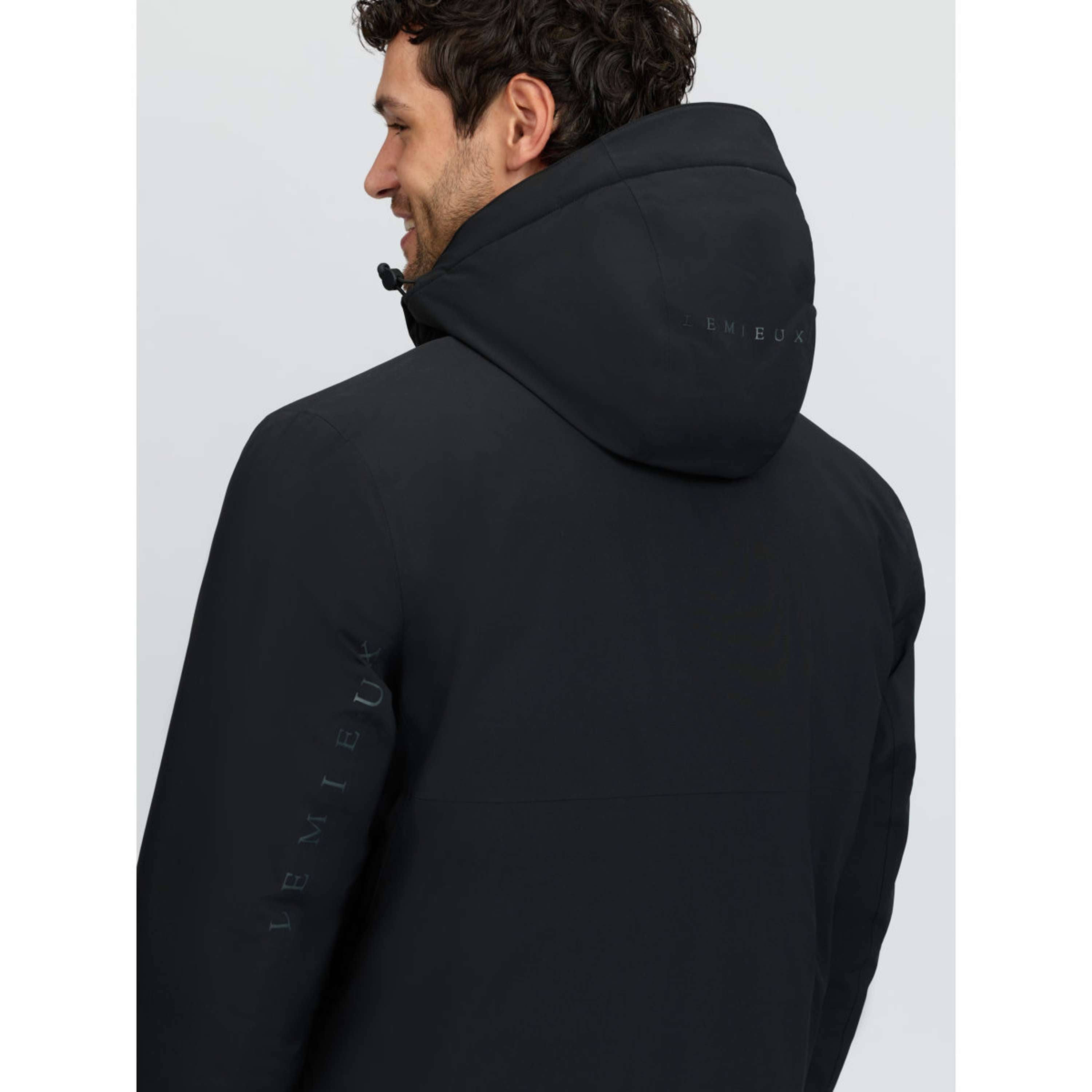 LeMieux Abrigo Largo Waterproof Training Hombres Negro