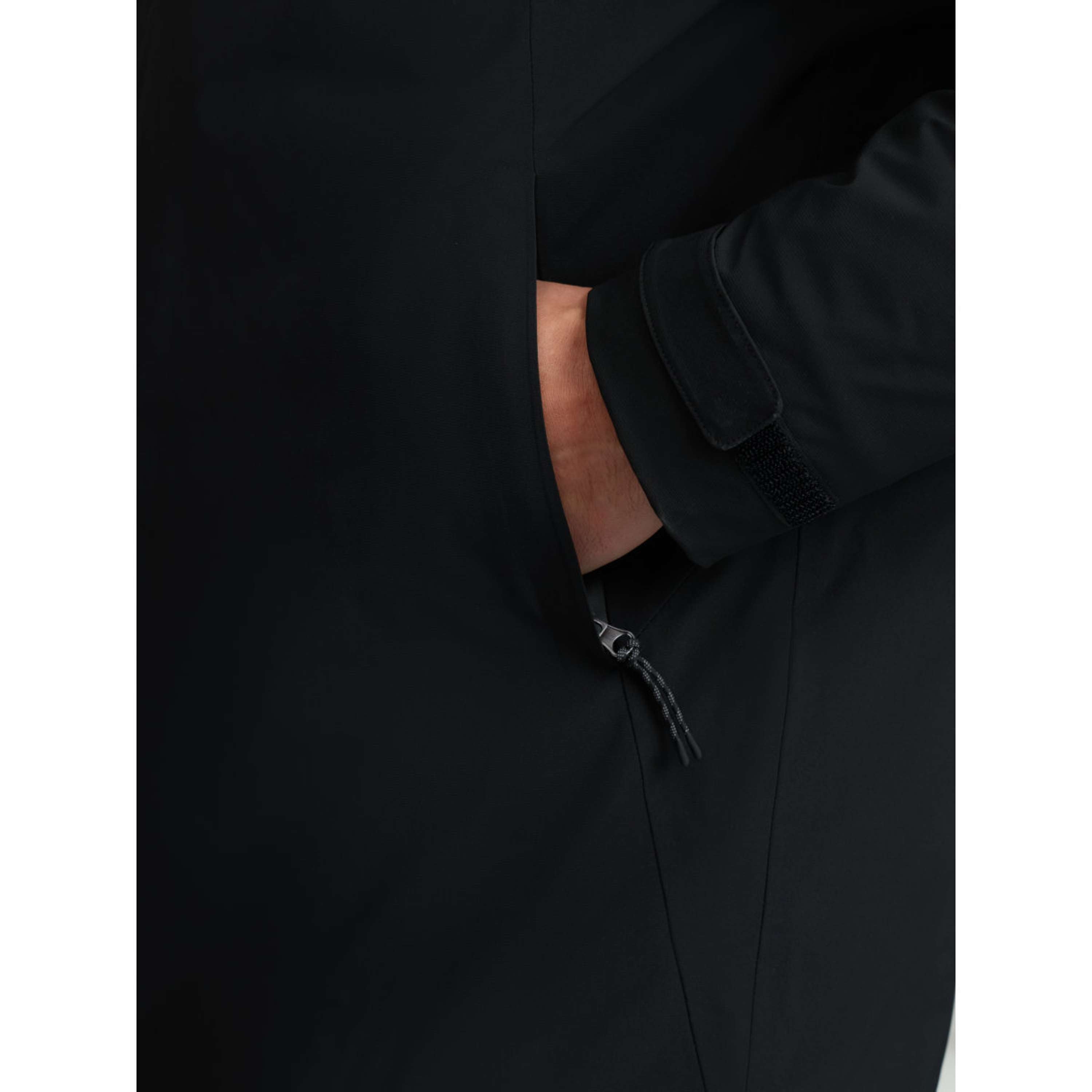 LeMieux Abrigo Largo Waterproof Training Hombres Negro