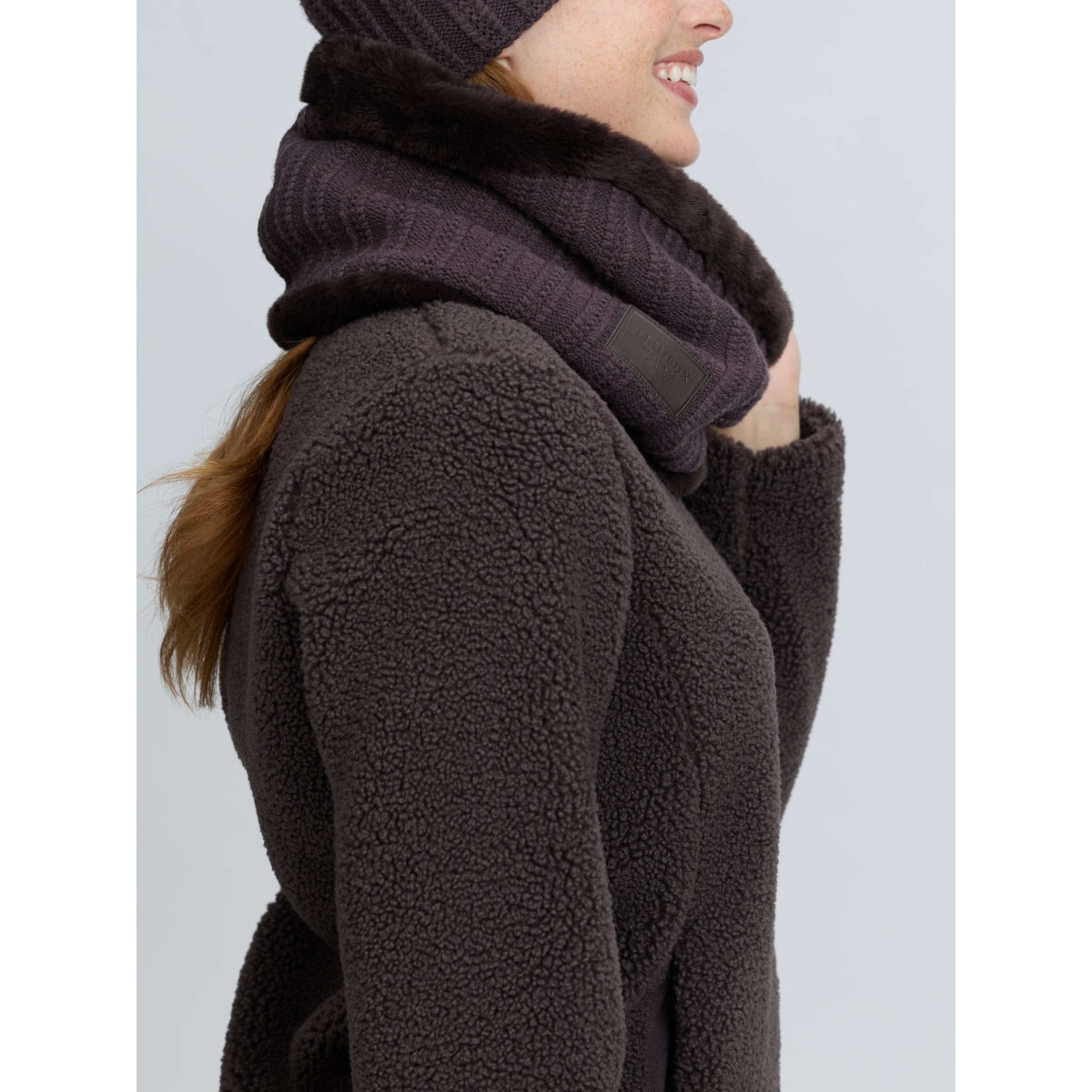 LeMieux Calentador de Cuello Heritage Knitted Cocoa