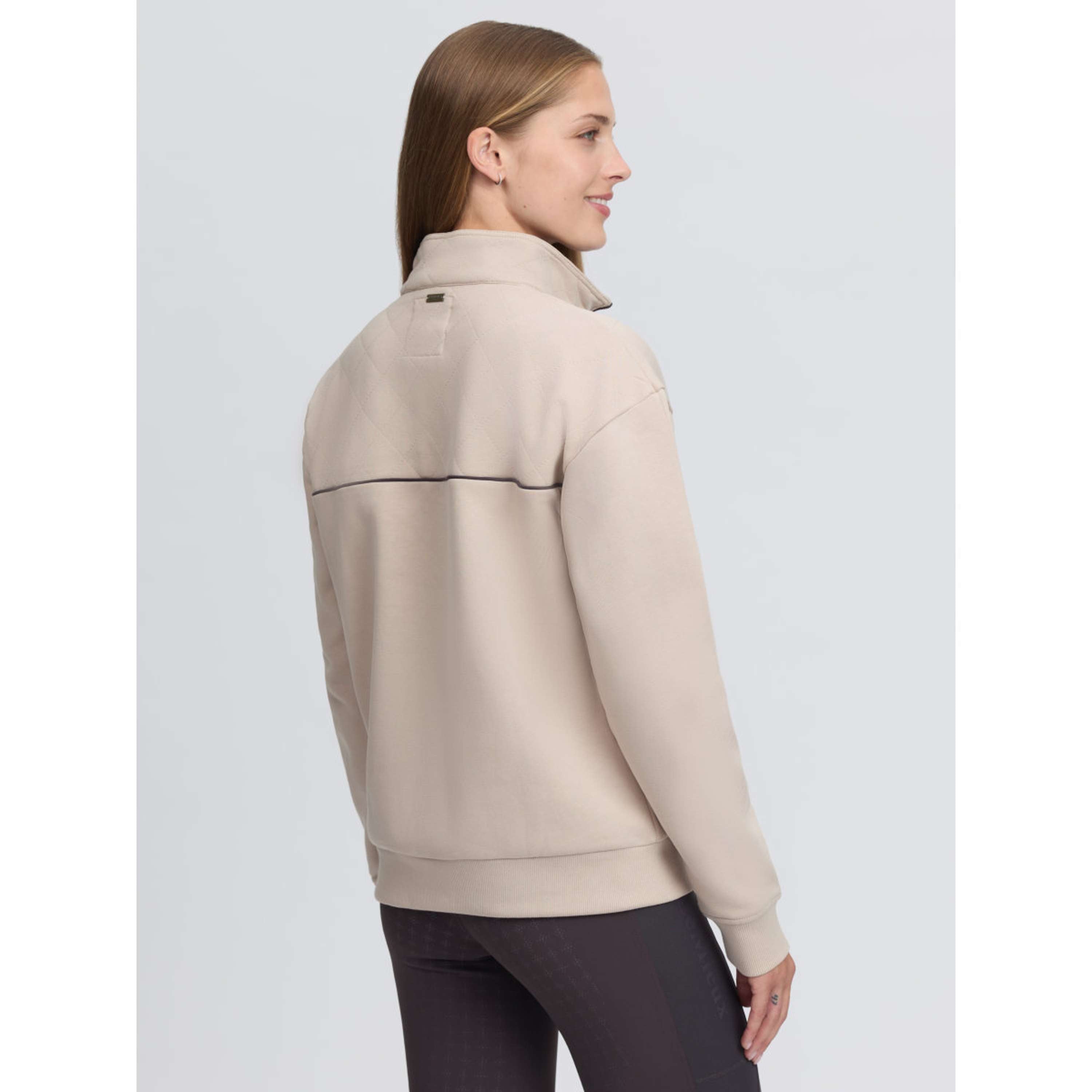 LeMieux Suéter Heritage Quarter Zip Piedra
