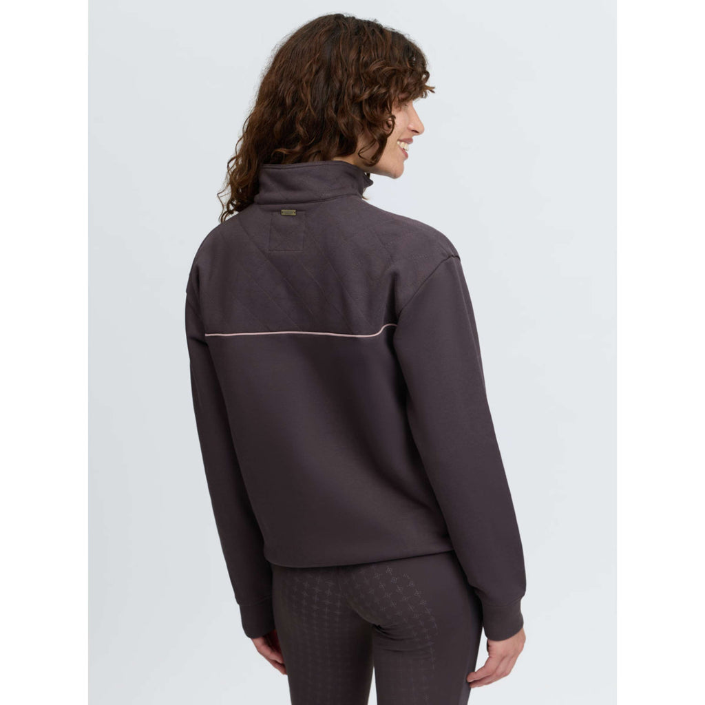 LeMieux Suéter Heritage Quarter Zip Cocoa