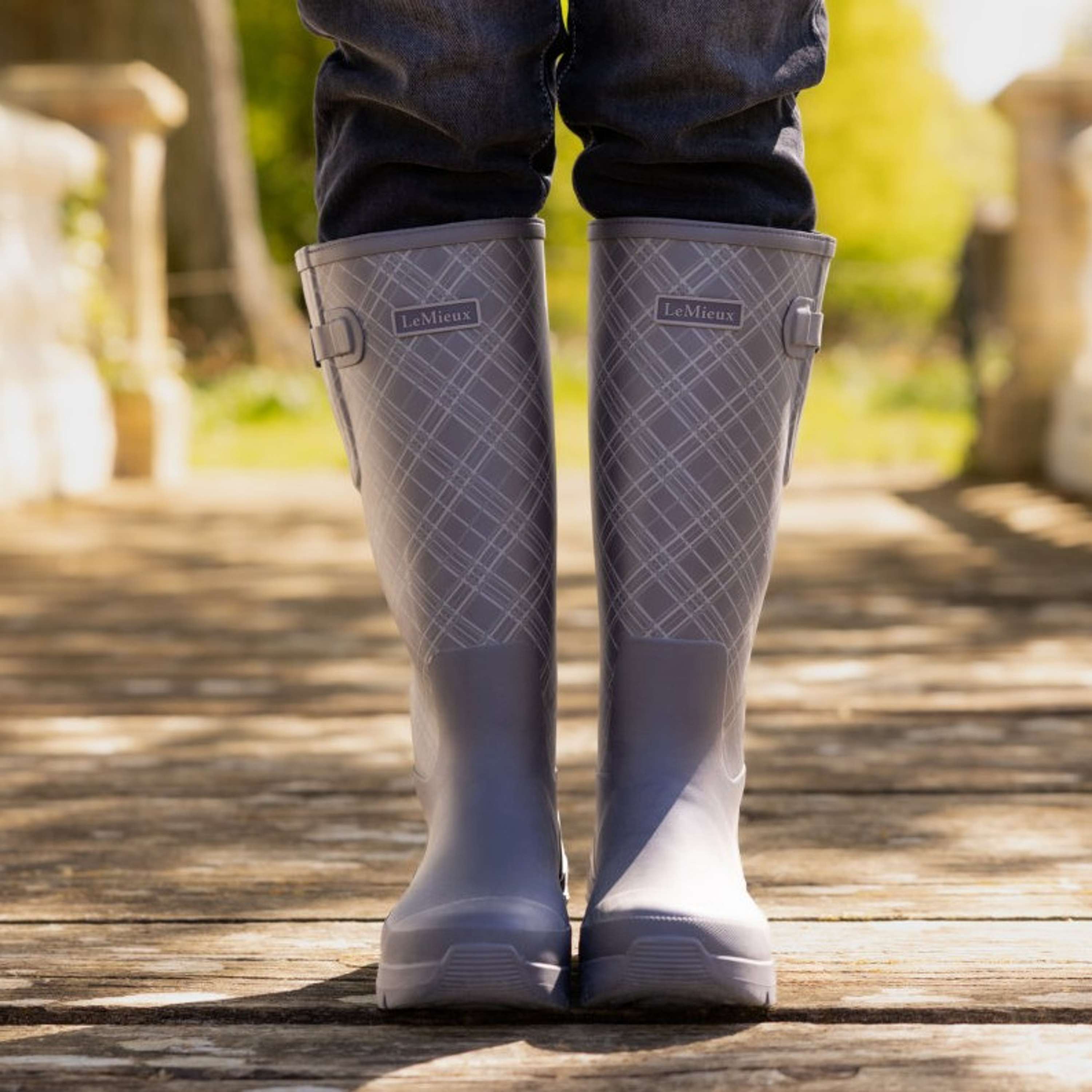 LeMieux Botas de lluvia Heritage Bramshaw Wellington Cocoa