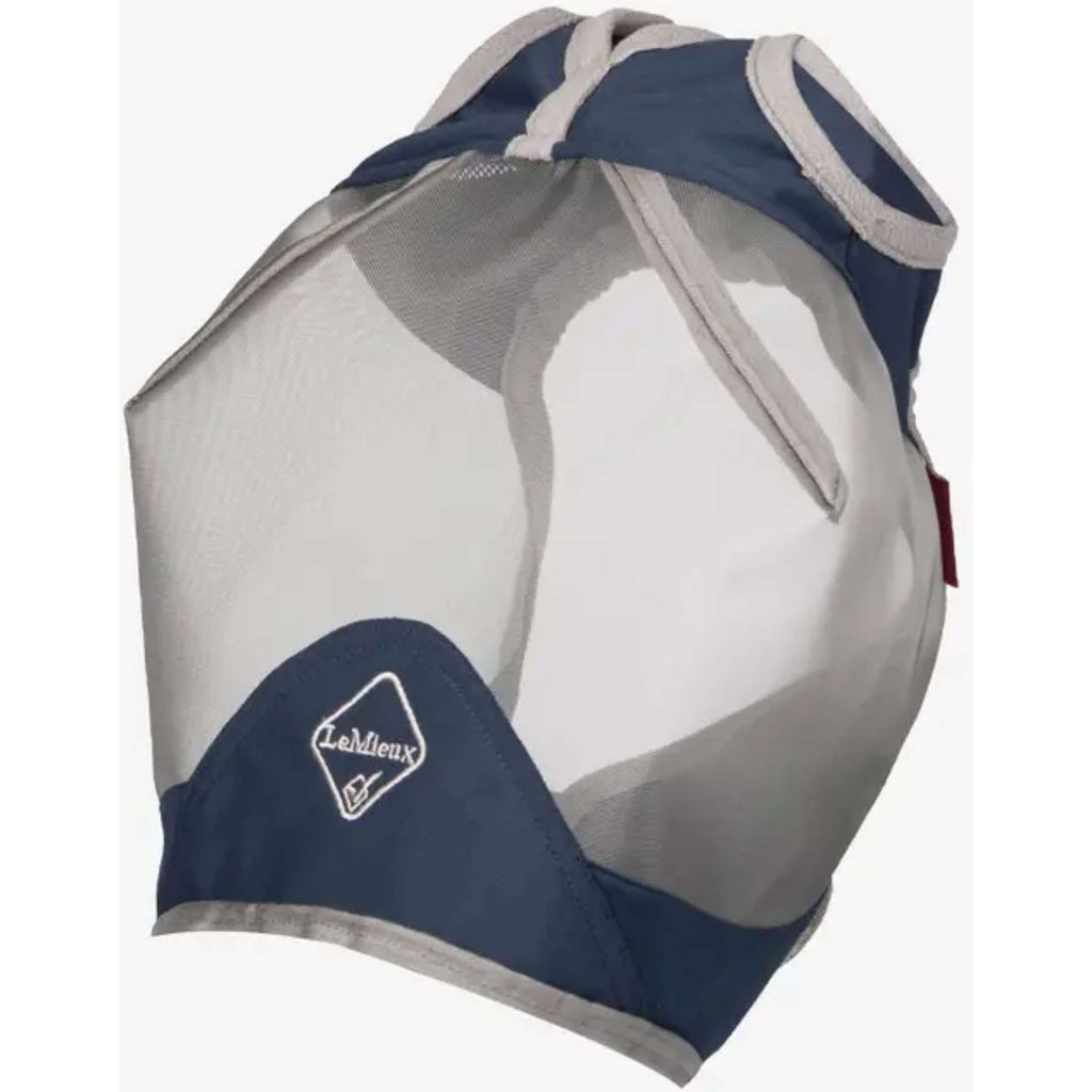 LeMieux Máscara Antimoscas Amour Shield Pro Sin orejas Navy