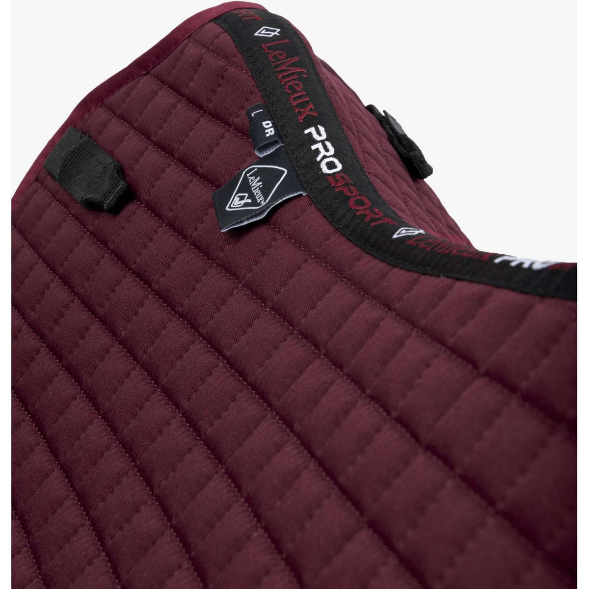 LeMieux Mantilla de doma ProSport Plain Burdeos