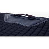 LeMieux Mantilla Prosport Anilla D en Cuadrado Liso de Doma Navy