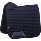 LeMieux Mantilla Prosport Anilla D en Cuadrado Liso de Doma Navy