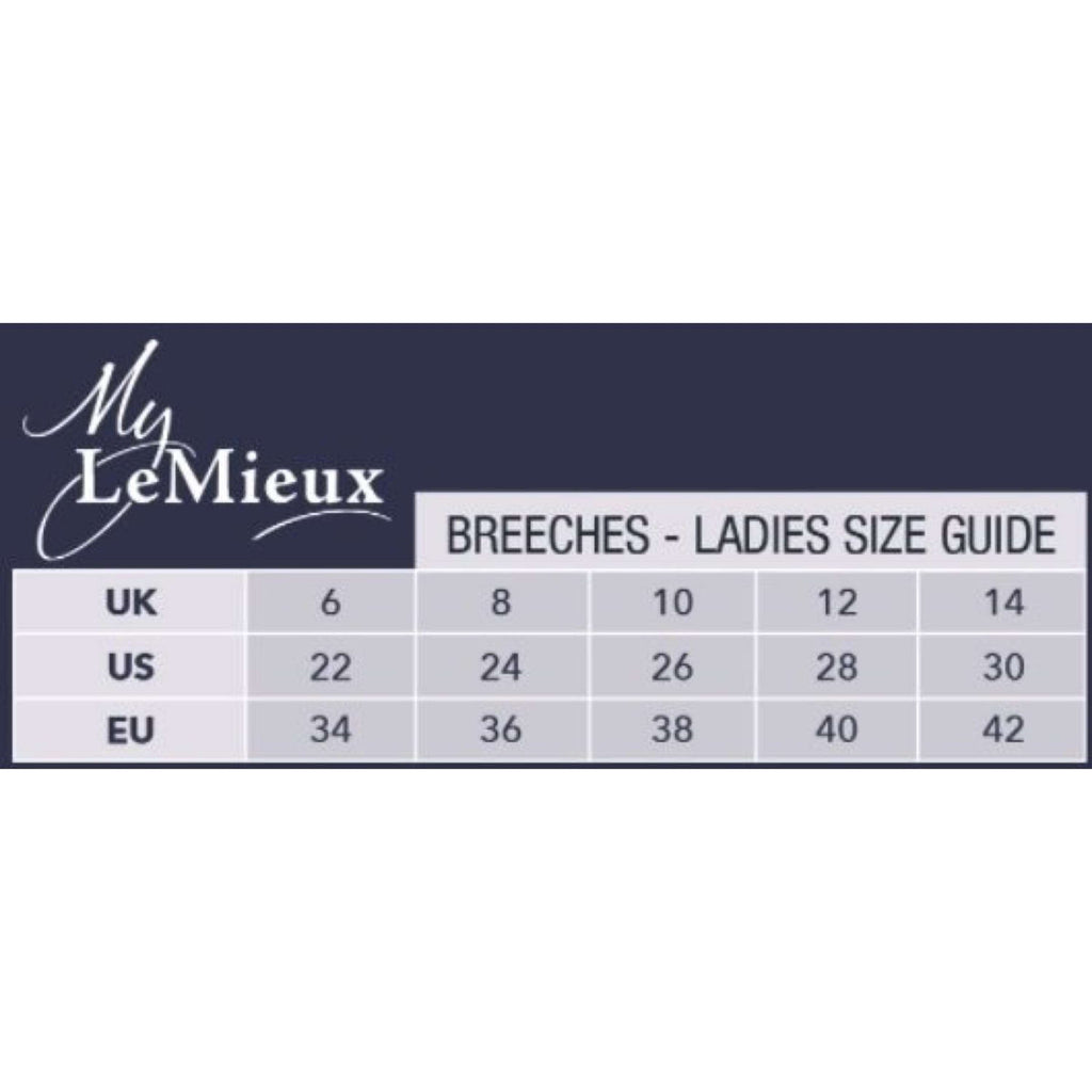 LeMieux Pantalón de Equitación Amara II Knee Grip Beige