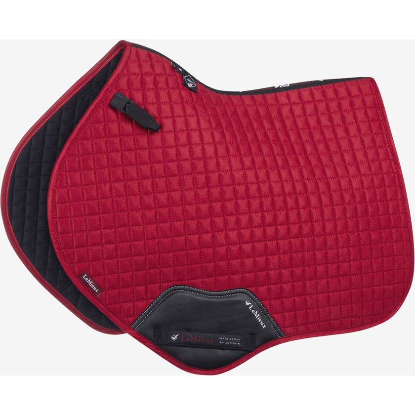 LeMieux Mantilla Suede Square Close Contact Chilli