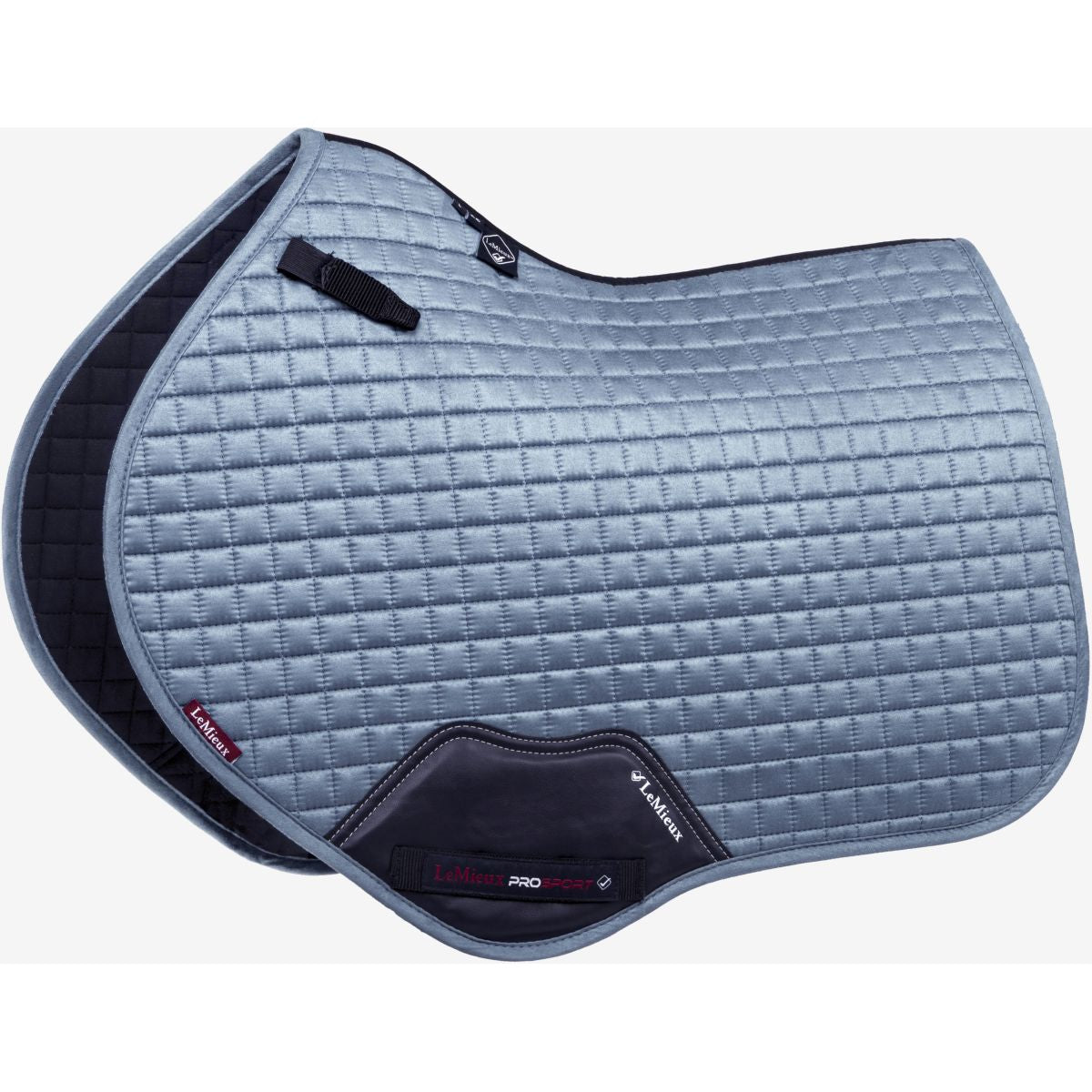 LeMieux Mantilla Suede Square Close Contact Ice Blue