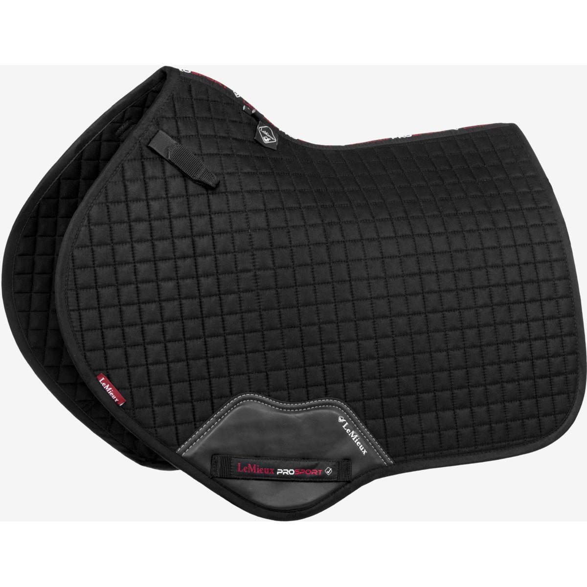 LeMieux Mantilla Suede Square Close Contact Negro