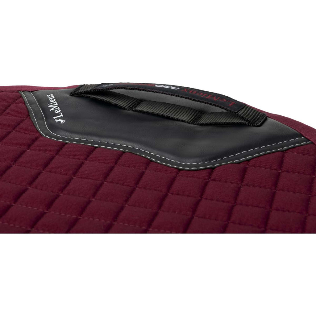 LeMieux Mantilla Cotton Square Close Contact Burdeos