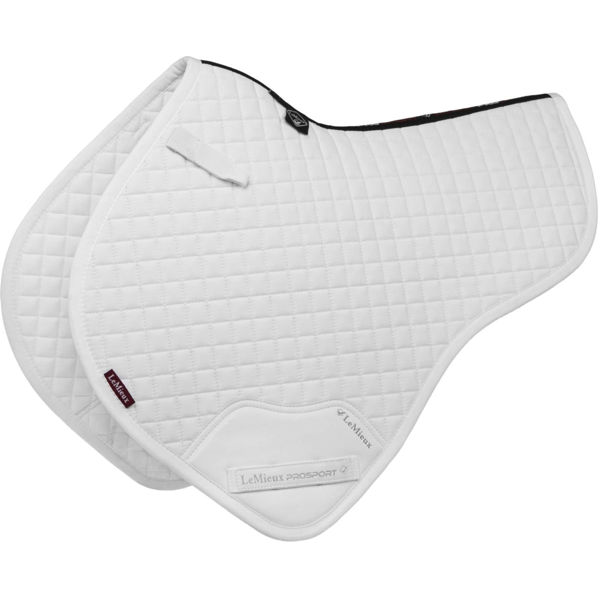 LeMieux Mantilla Cotton Half Square Close Contact Blanco