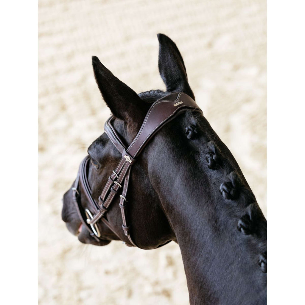 LeMieux Brida Kudos Contour Flash Marron