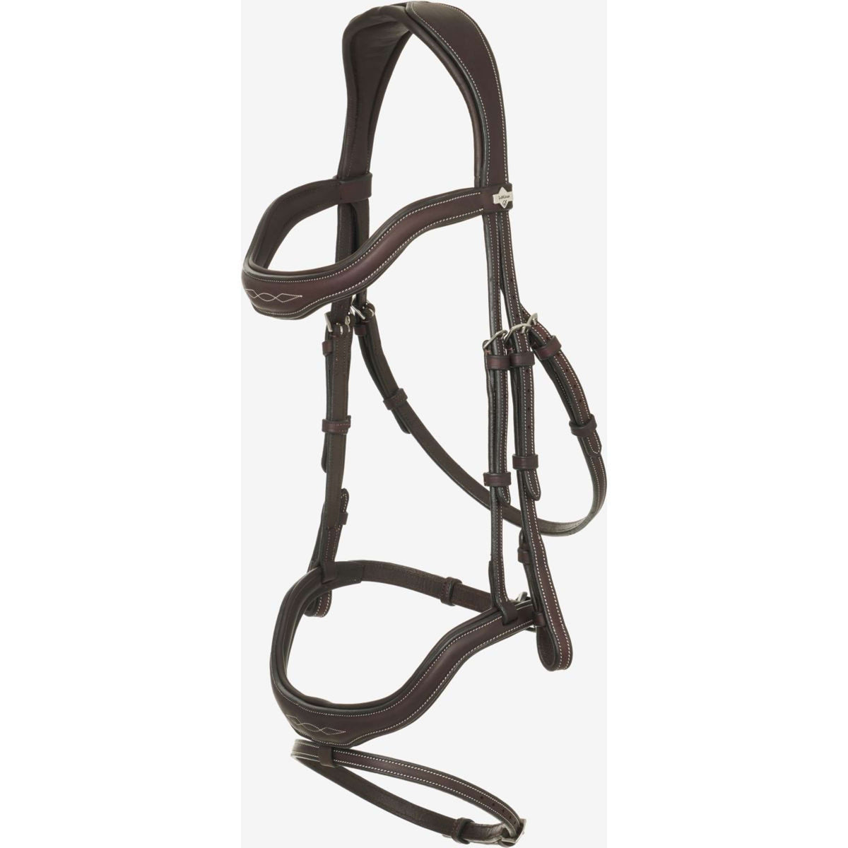 LeMieux Brida Kudos Contour Flash Marron