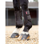 LeMieux Protectores de piernas Mesh Brushing New Marron