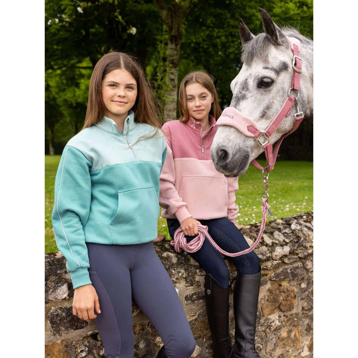 LeMieux Sweater Kate Niños Lagoon