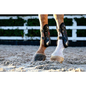 LeMieux Botas para tendones EXO Flex Negro/Plata