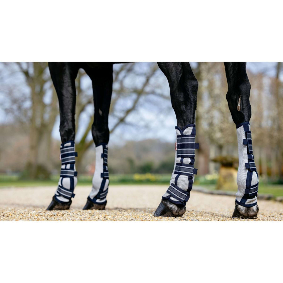 LeMieux Protectores anti-moscas Mesh Arika Navy