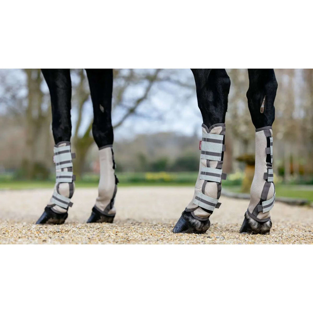 LeMieux Protectores anti-moscas Mesh Arika Gris