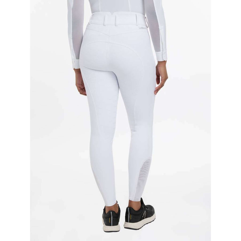 LeMieux Pantalón de Equitación Victoria Asiento de Silicona Blanco