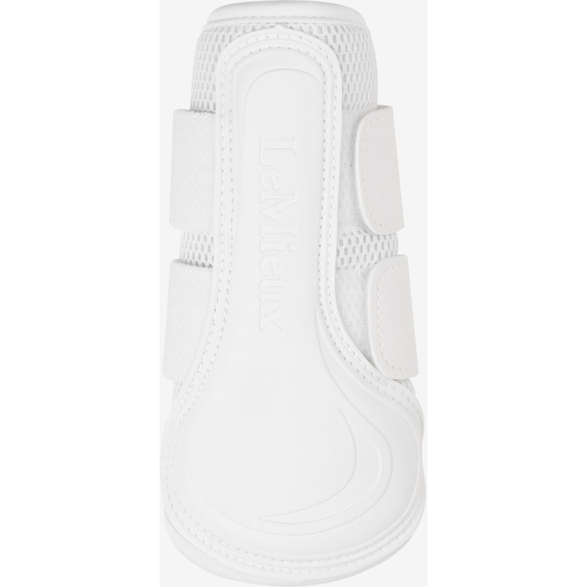 LeMieux Protectores de piernas Mesh Brushing New Blanco