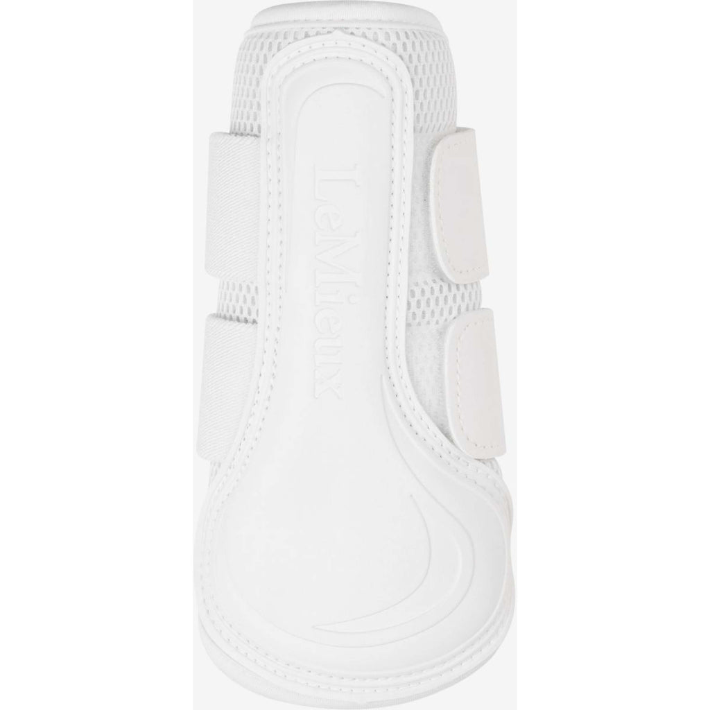 LeMieux Protectores de piernas Mesh Brushing New Blanco