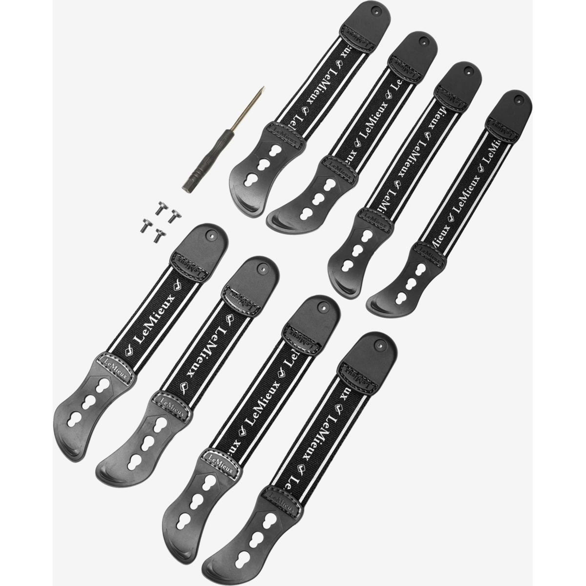 LeMieux Cierre de reserva Exo Flex protector de bala Negro