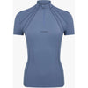 LeMieux Baselayer Mia Mesh Mangas Cortas Azul hielo