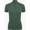 LeMieux Baselayer Mia Mesh Mangas Cortas Verde cazador