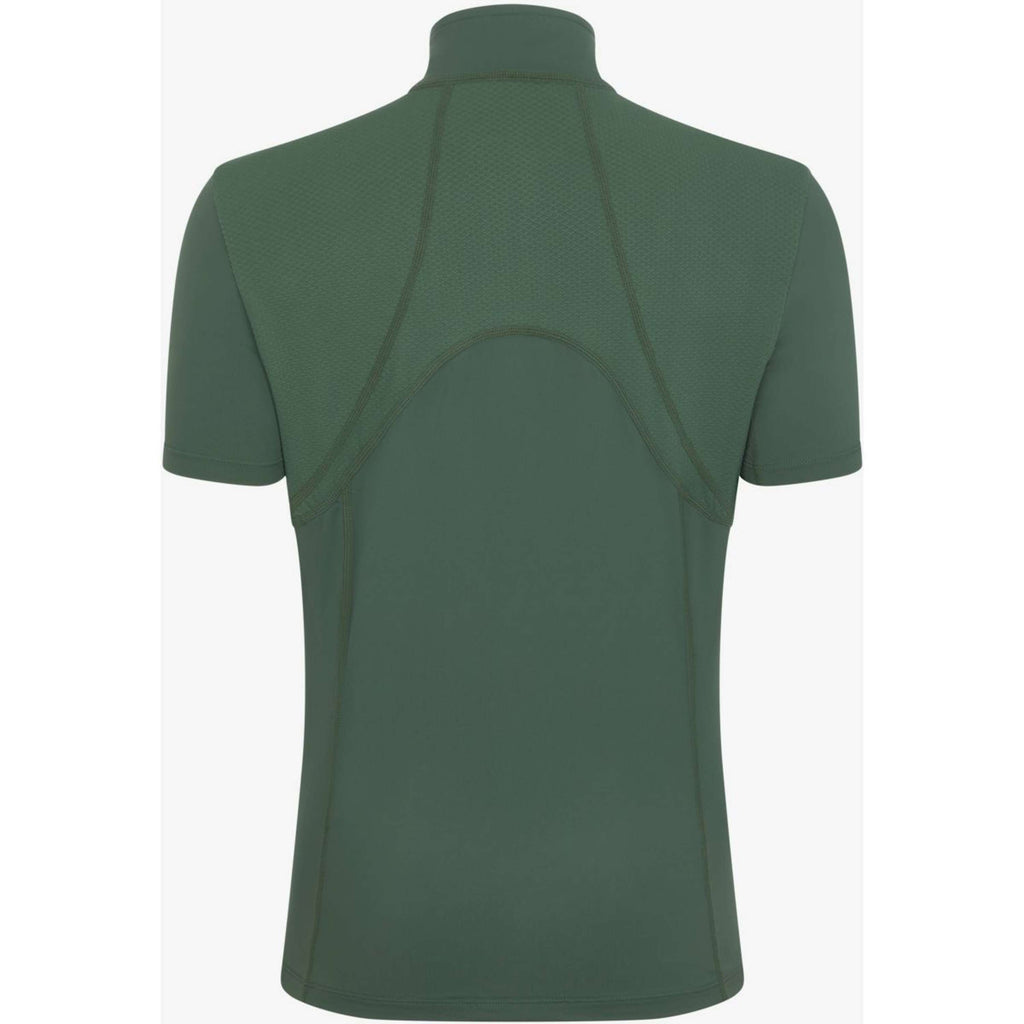LeMieux Baselayer Mia Mesh Mangas Cortas Verde cazador