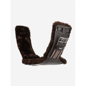 LeMieux Cincha Arkia Simu Contoured Corto Marron