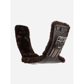 LeMieux Cincha Arkia Simu Contoured Corto Marron