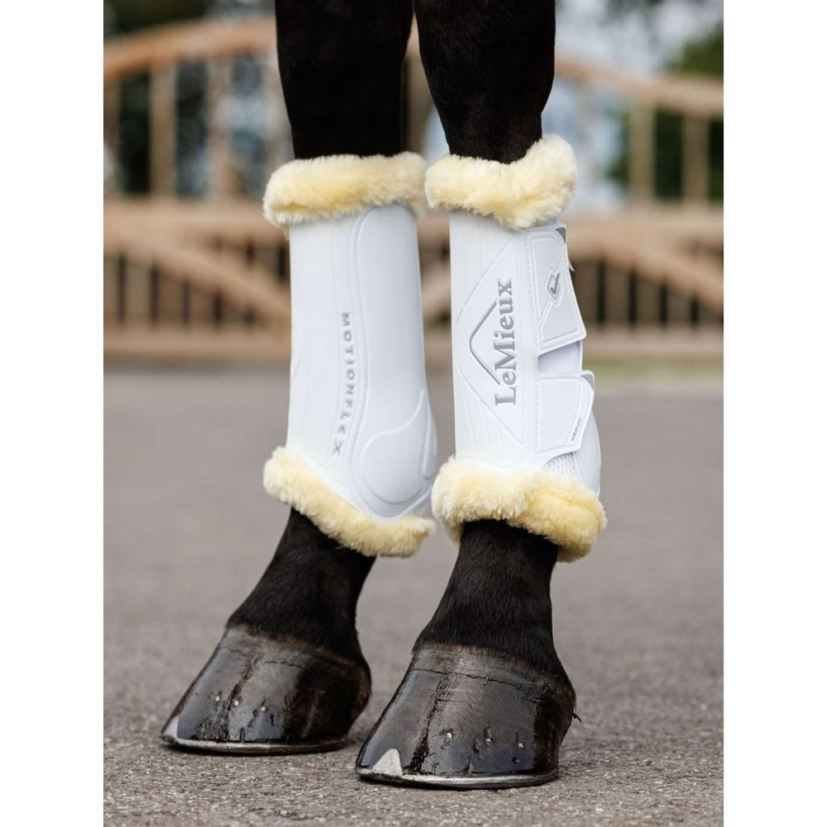 LeMieux Dressage Boots Motionflex Blanco
