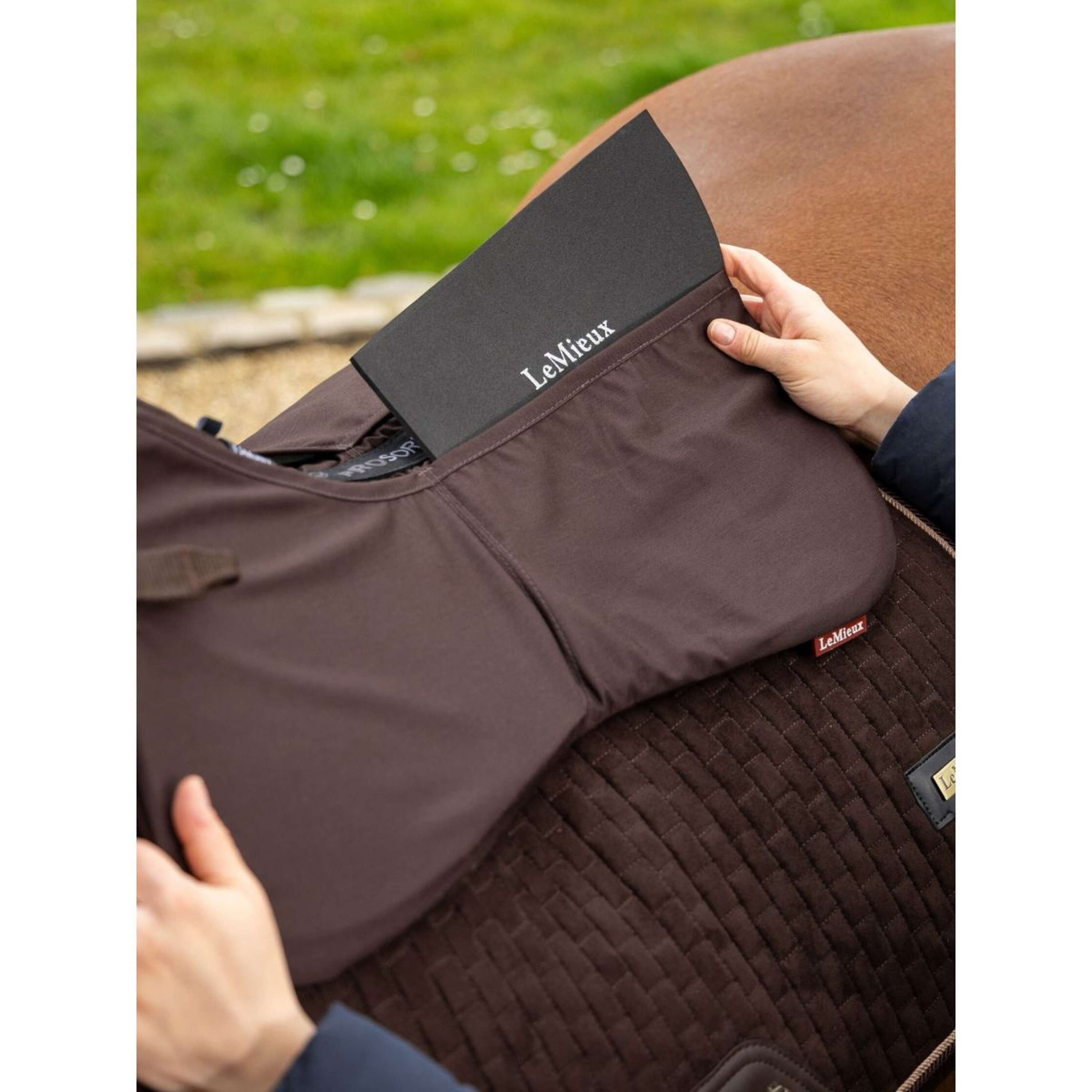 LeMieux Mantilla Pro-Sorb Plain Marron