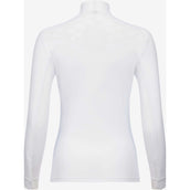 LeMieux Camiseta de Competición Emily Mangas Largas Blanco
