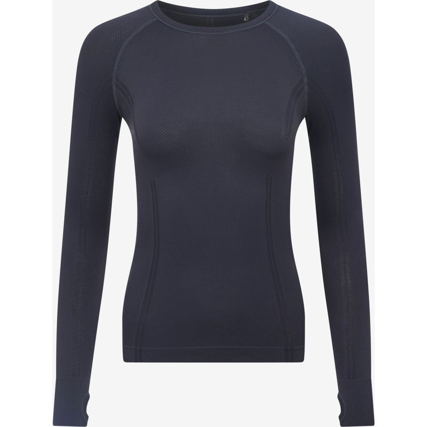 LeMieux Shirt Britney Seamless Mangas Largas Azul Crepuscular