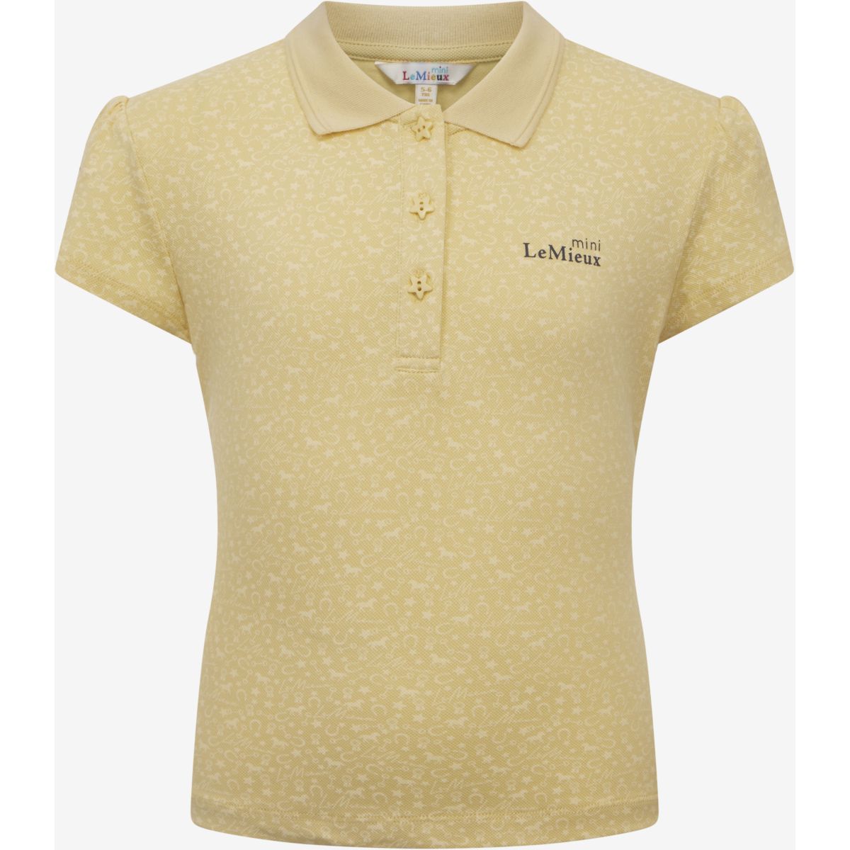 LeMieux Poloshirt SS25 Mini Niños Mimosa